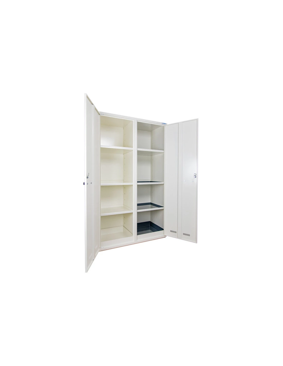armoire-produits-chimique-Armoire De Sécurité Multirisques - Haute 2 Portes - 2 Compartiments - ASDM11-4