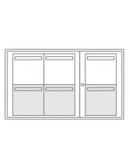 boites-aux-lettres-exterieures_Boîte aux lettres collective Exterieur Leabox Sur Pieds A Sceller 3x2_thumbnail_2