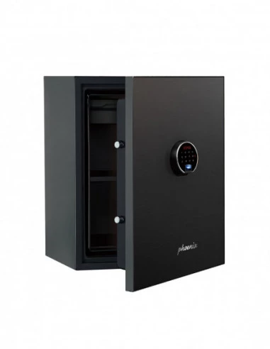 coffre-fort-ignifuge-60-minutes-Coffre Fort Phoenix Spectrum Plus Ls6012fb Avec Panneau De Porte Noir Et Serrure Électronique-1