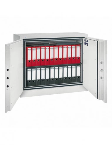 armoire-ignifuge-Armoire Forte Ignifuge Sistec TSF 1012 Serrure À Clé-1
