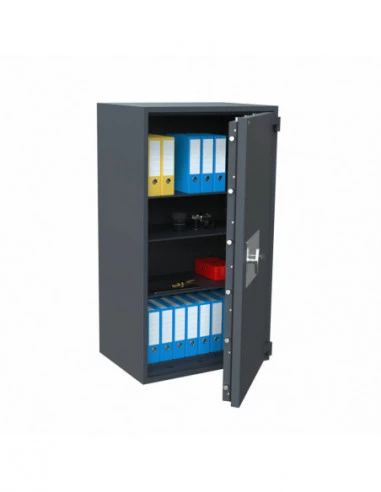 armoire-ignifuge-Armoire Forte Ignifuge Salvus Milano 9 Serrure À Clé Classe 2-1