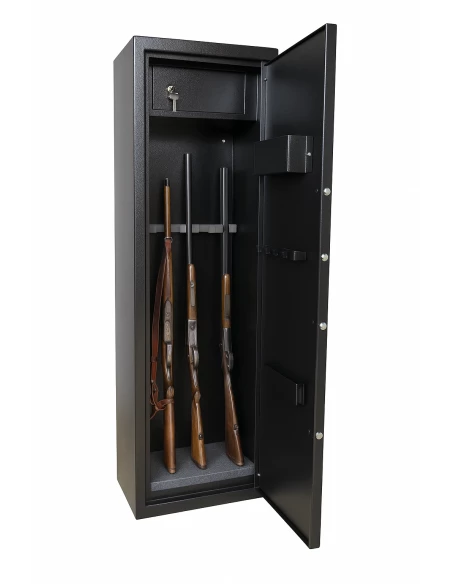 armoire-1-9-fusils_Armoire À Fusils Tresorsafe 8 Armes Serrure À Clés_thumbnail_5